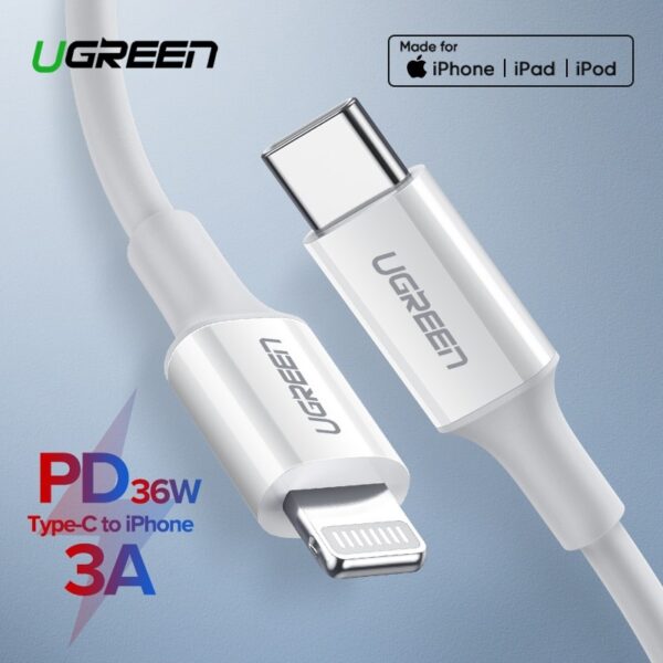USB C Lightning Cable PD 36W